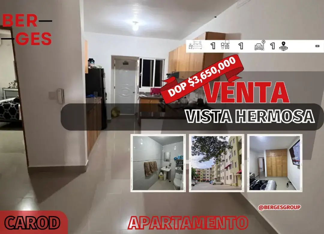 En Vista Hermosa Apto en VENTA 2do Nivel1-Hab 1-Baño 1-Parq Inquilino  Foto 7237696-7.jpg