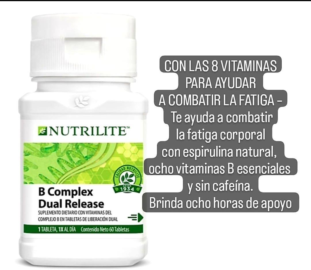 COMBATE LA FATIGA - 8 VITAMINAS B ESENCIALES Y SIN CAFEINA Foto 7237793-1.jpg