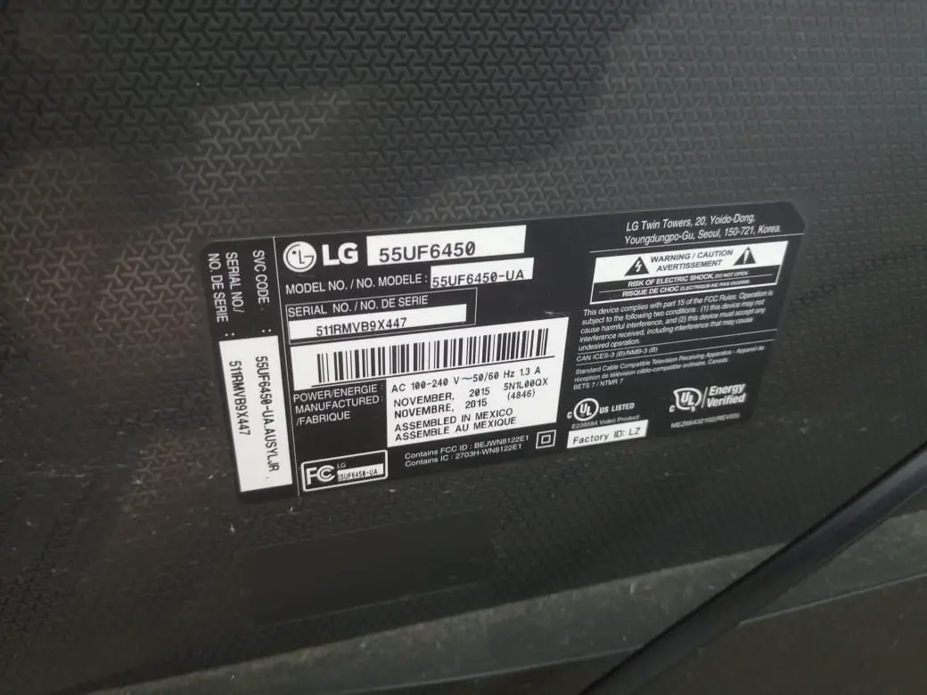 VENDO SMART TV LG USADO 55 PULGADAS LEVE PARPADEO EN PANTALLA Foto 7237828-1.jpg