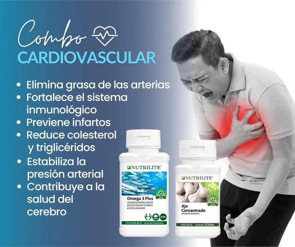 COMBO CARDIOVASCULAR - OMEGA 3 PLUS Y AJO CONCENTRADO Foto 7237860-1.jpg