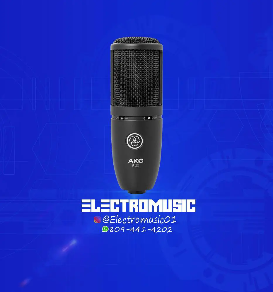 Micrófonos Profesional AKG P120 NUEVO  Foto 7238920-1.jpg