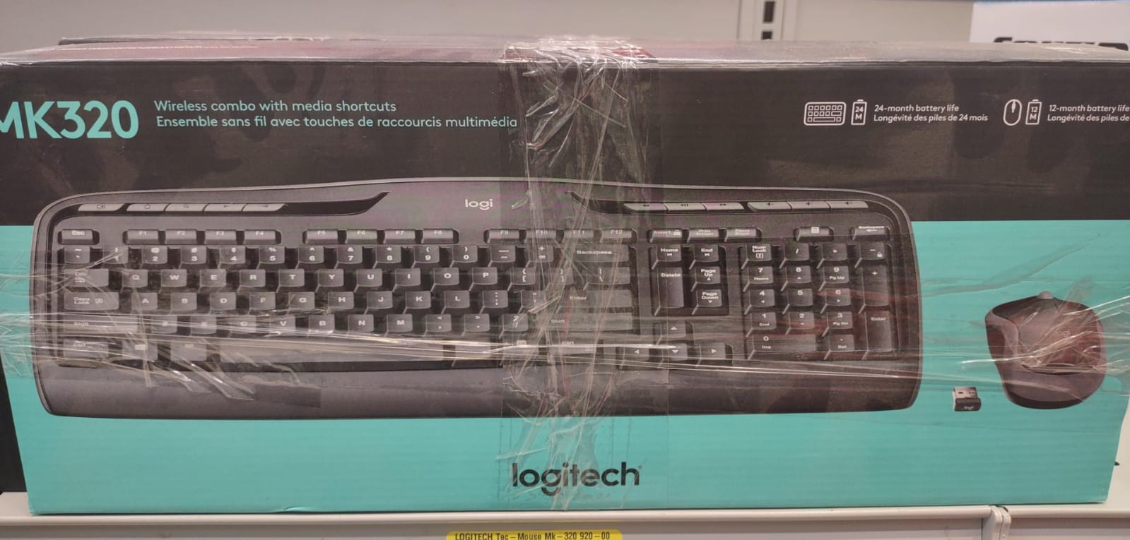 Teclado y mouse inalámbrico  logitech marca americana  Foto 7239203-1.jpg