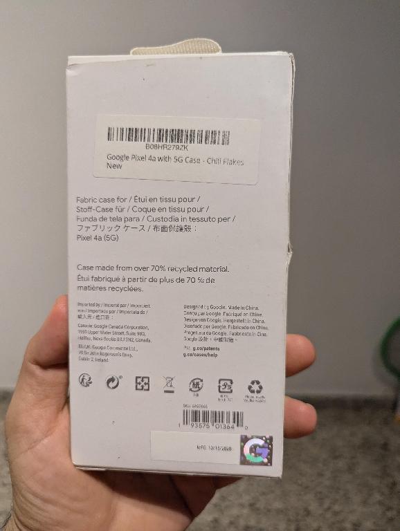 Pixel 4a case color cober naranja chili flakes ORIGINAL Foto 7239291-2.jpg