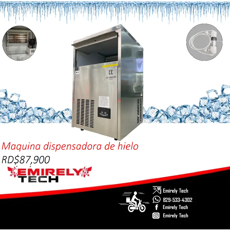 Maquina dispensadora de hielo generador de cubos de hielo hielera Foto 7239860-1.jpg