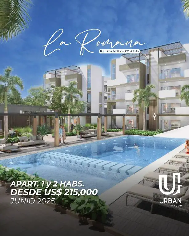 Apartamentos de 1 y 2 Habitaciones En Playa Nueva Romana Foto 7240154-1.jpg