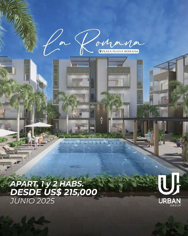 Apartamentos de 1 y 2 Habitaciones En Playa Nueva Romana Foto 7240154-3.jpg