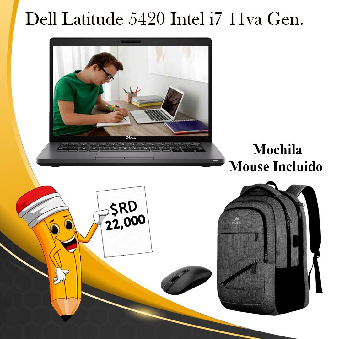 Laptop Dell Latitude 5420 intel core i7 11va generacion gratis mochila Foto 7240164-1.jpg