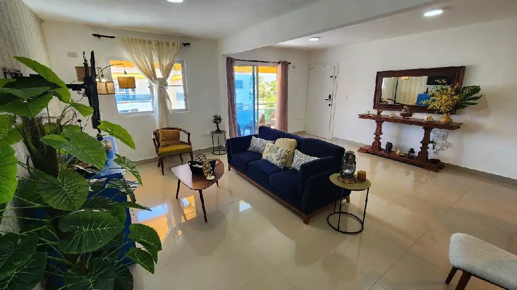 Apartamento en Punta Cana 3er Piso Amueblado Res Cerrado con area soci Foto 7240167-1.jpg