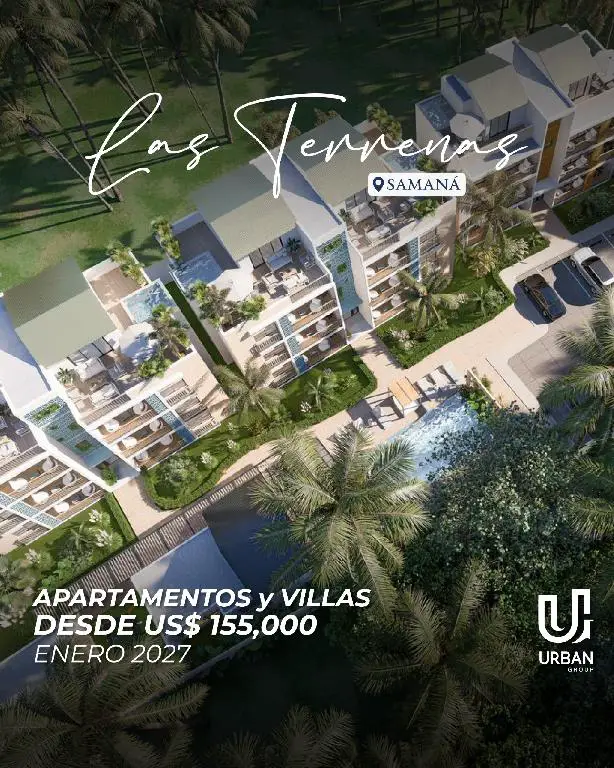 Apartamentos y Villas a 2 Minutos de Playa en Las Terrenas Foto 7240177-2.jpg