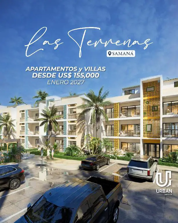 Apartamentos y Villas a 2 Minutos de Playa en Las Terrenas Foto 7240177-3.jpg
