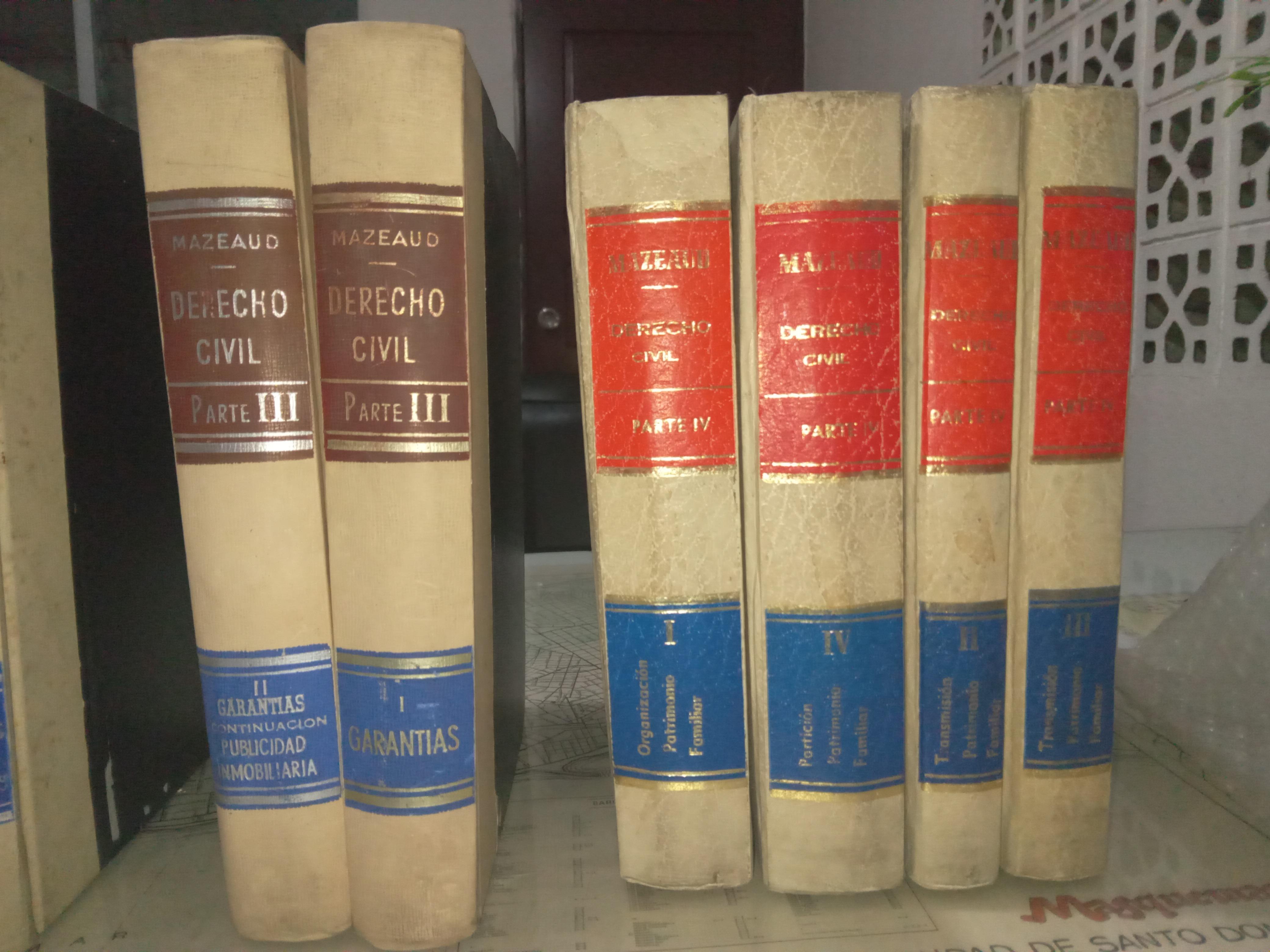 Libros de Derecho Civil Mazeaud Foto 7240206-8.jpg