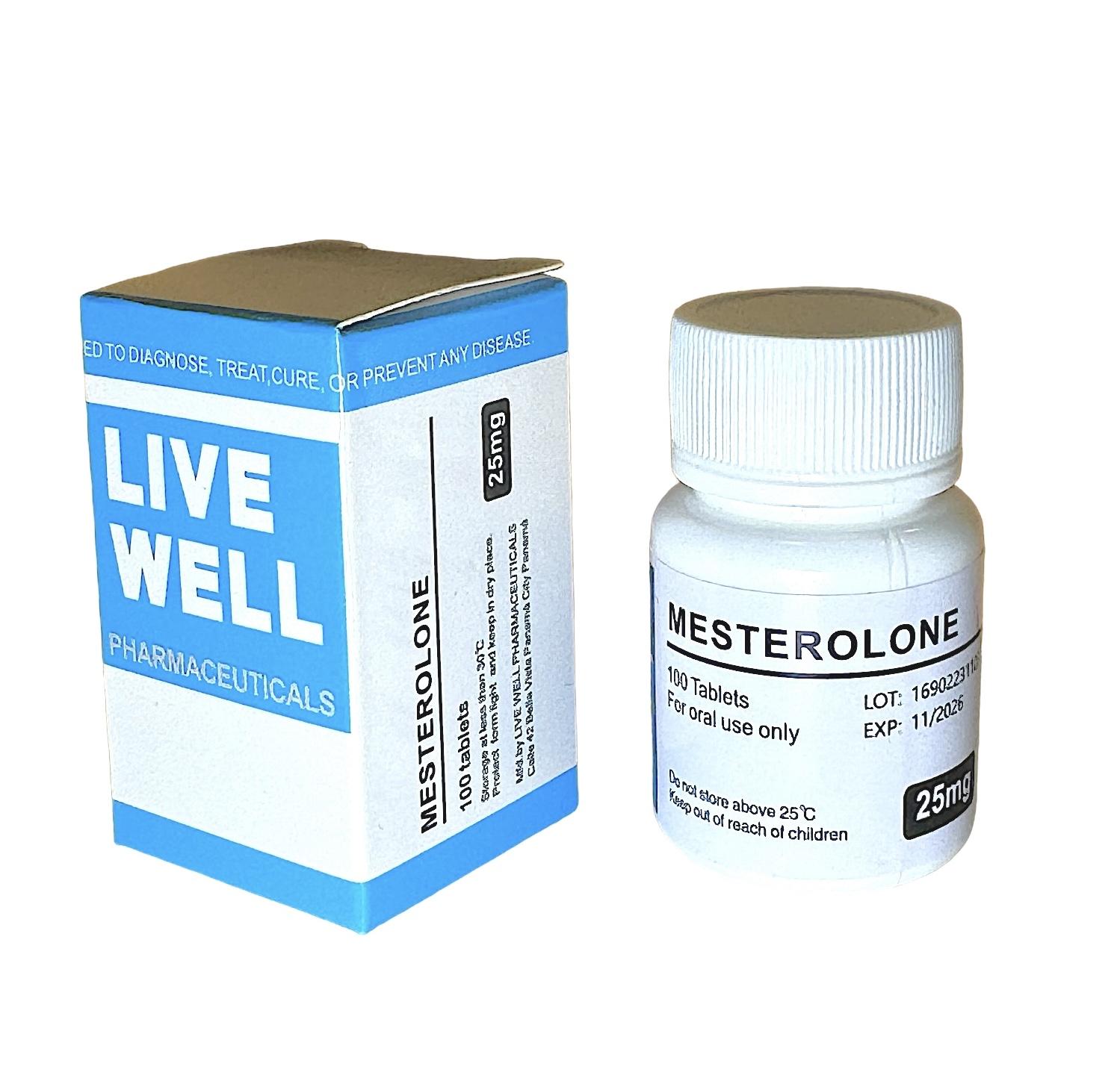 Proviron 25mg / 100 capsulas Livewell Foto 7240337-1.jpg