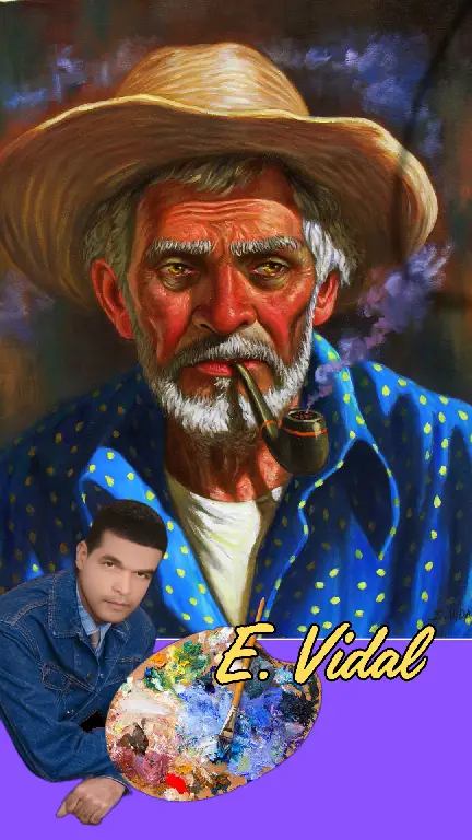 PINTOR DOMINICANOPINTURA COSTUMBRISTA OBRA DE ARTE E.VIDAL Foto 7240435-6.jpg