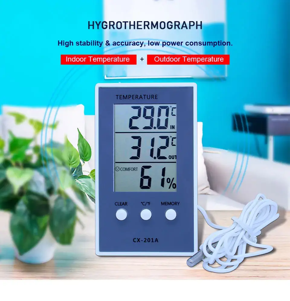 TERMOMETRO DIGITAL DE HUMEDAD Y TEMPERATURA EN VARIOS MODELOS DISPONIB Foto 7240549-2.jpg