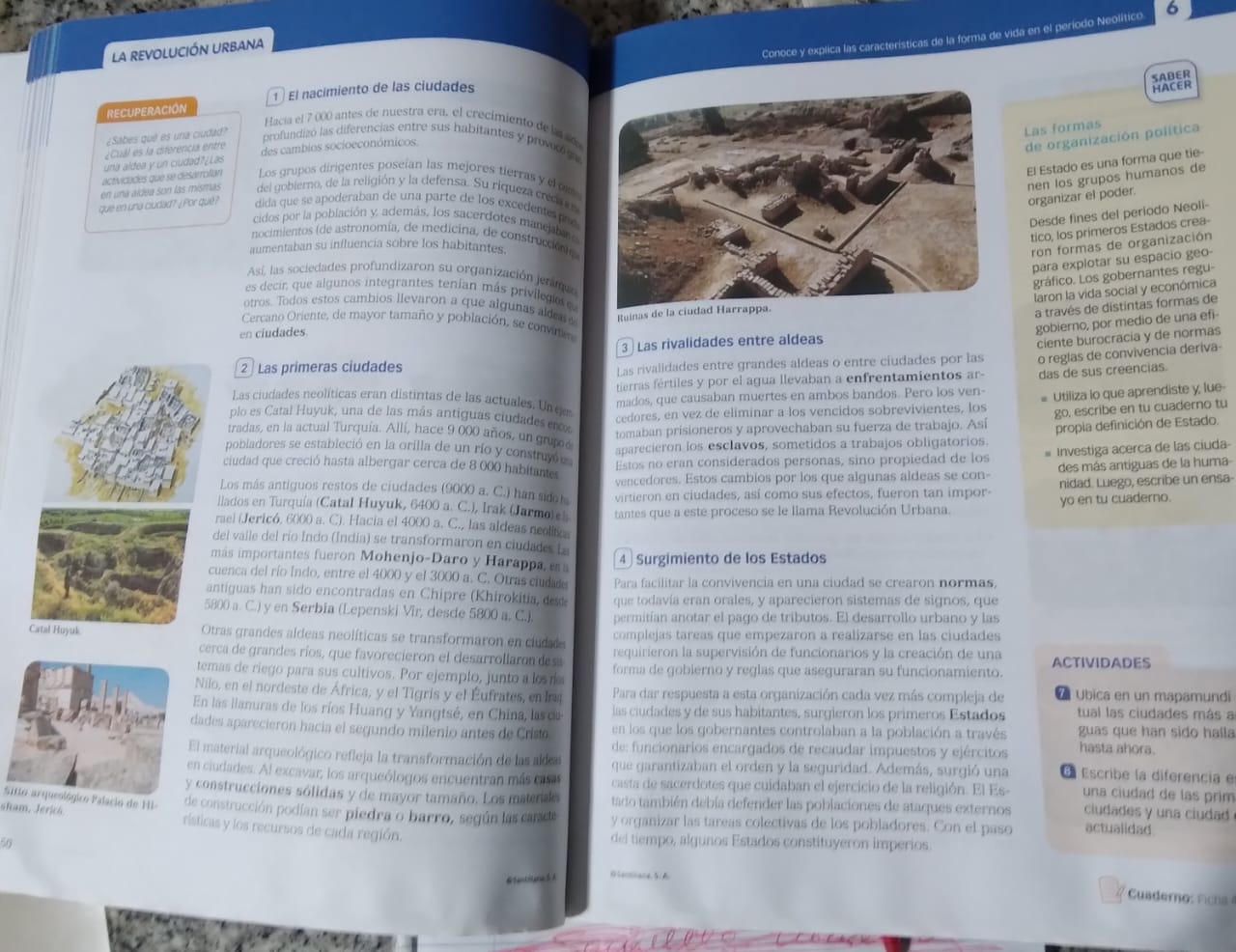 Libro de Ciencias Sociales 4 de Secundaria Santillana proyecto SABER H Foto 7241040-2.jpg