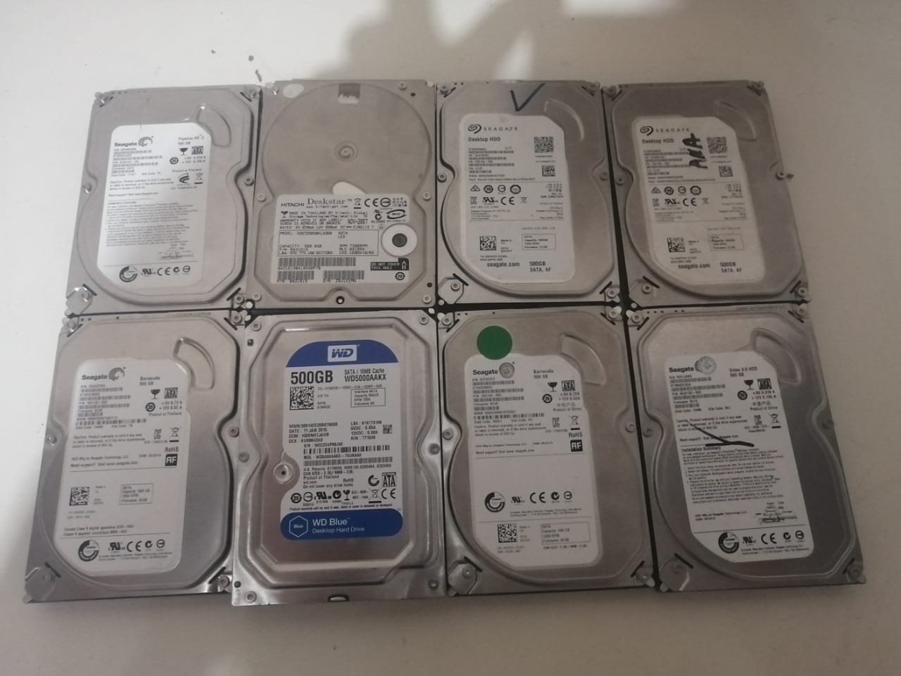 DISCO DURO HDD PARA DVR Y PC CPU 500GB 250GB Y 160GB Foto 7241515-1.jpg