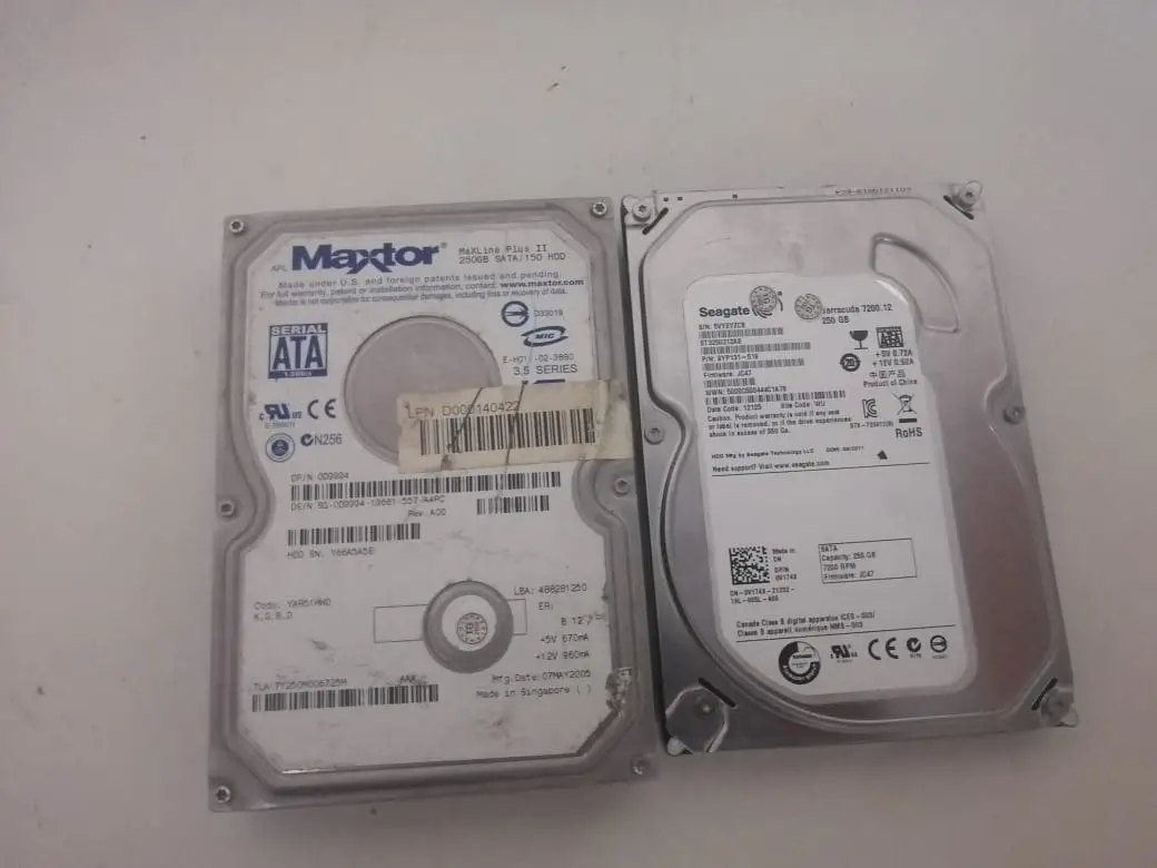 DISCO DURO HDD PARA DVR Y PC CPU 500GB 250GB Y 160GB Foto 7241515-2.jpg