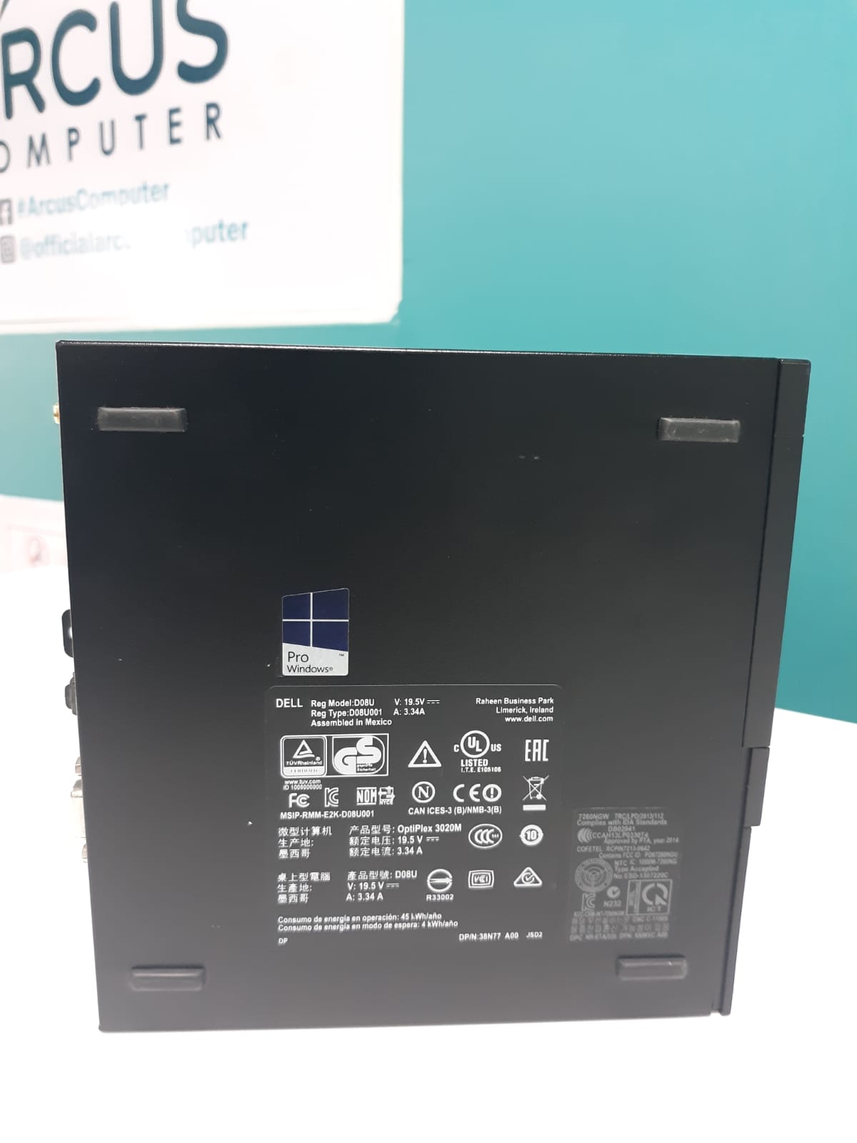 MINI CPU  Dell OptiPlex 3020M mff / 4th Gen Intel Core i3 / 8GB RAM    Foto 7241718-3.jpg