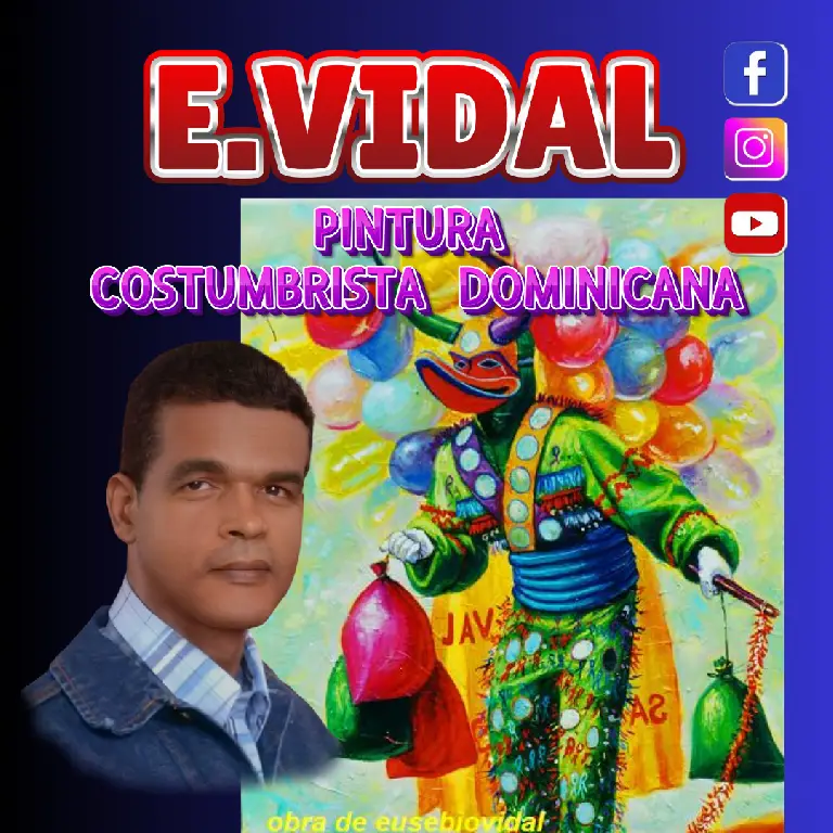 PINTOR DOMINICANOPINTURA COSTUMBRISTA OBRA DE ARTE E.VIDAL Foto 7241770-3.jpg