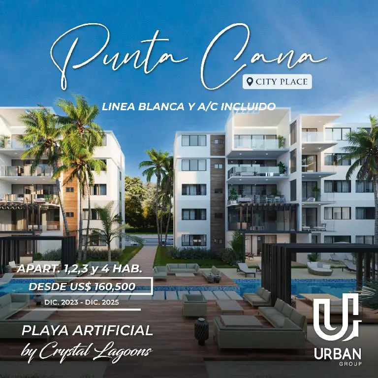 Apartamentos Listos y en Planos con Linea Blanca y AC Punta Cana Foto 7241946-4.jpg