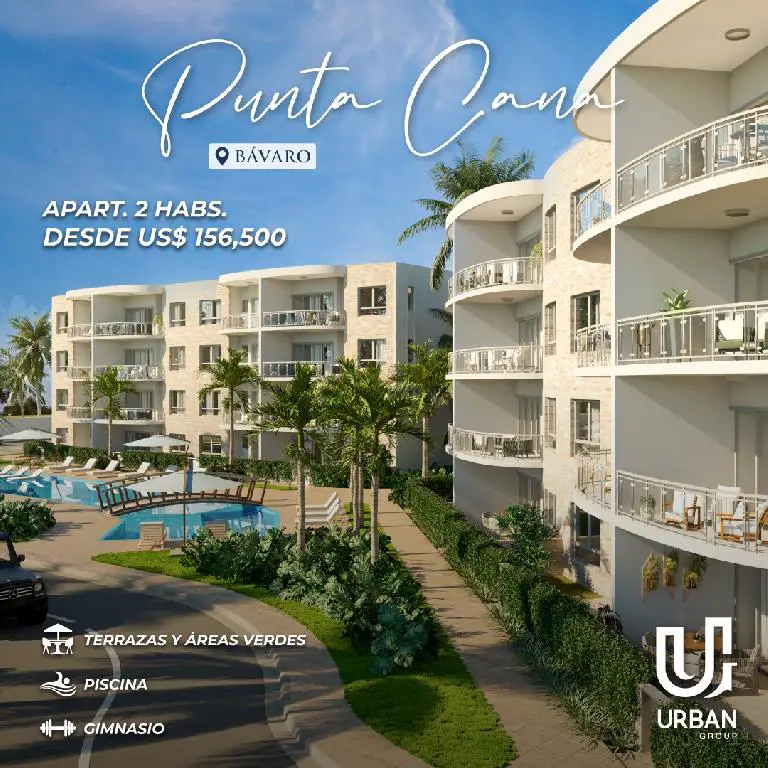 Apartamentos de 2 Habitaciones desde US156500 en Punta Cana Foto 7241948-3.jpg