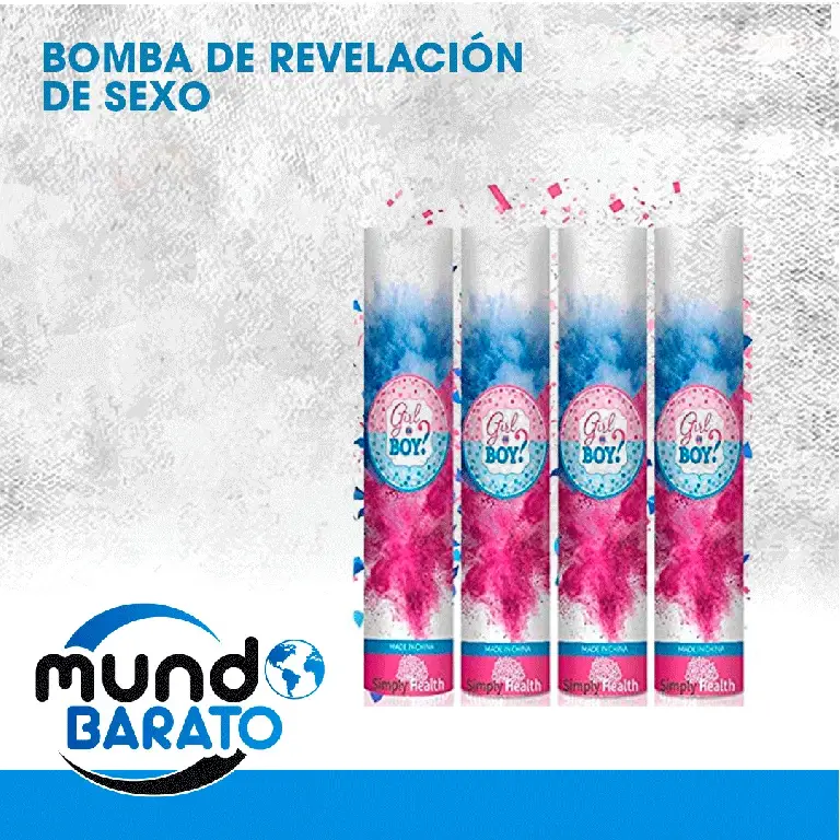 Bomba revelacion de sexo Gender Reveal papelillo confeti confety benga Foto 7242075-1.jpg