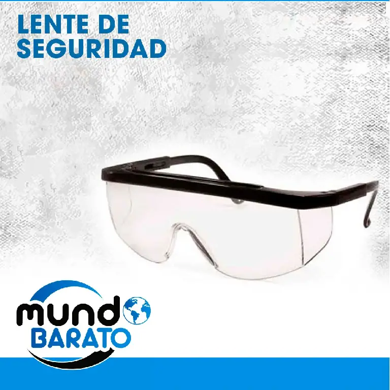 Lentes De Seguridad Industrial Protección Anteojos Transparentes Foto 7242076-1.jpg