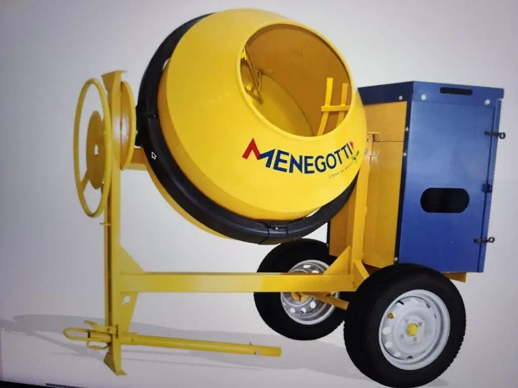 HORMIGONERA MENEGOTTI 400L C/MOTOR. NUEVA con garantía 1 ano Foto 7242283-1.jpg