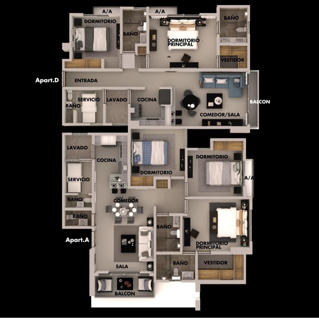 Apartamentos de dos y tres habitaciones en Alfimar Ave. Independencia  Foto 7242519-7.jpg