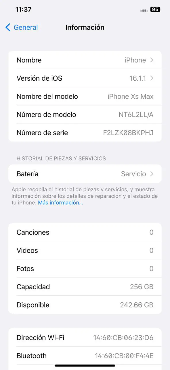 Apple iPhone Xs Max - 256 GB - Gold USA Usado Como NUEVO  Foto 7242539-2.jpg