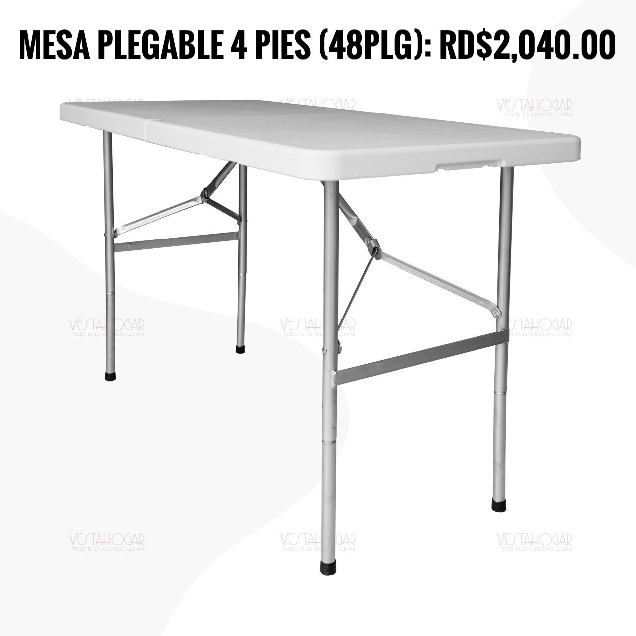 Mesas Plegables NUEVAS en Santo Domingo DN Foto 7242941-5.jpg