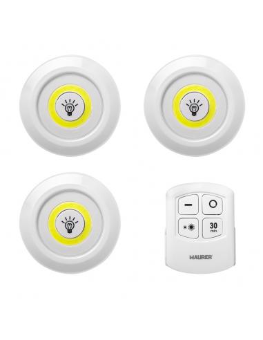 LUZ LED CON CONTROL REMOTO JUEGO DE 3 ZDWJ-210 Foto 7242944-2.jpg
