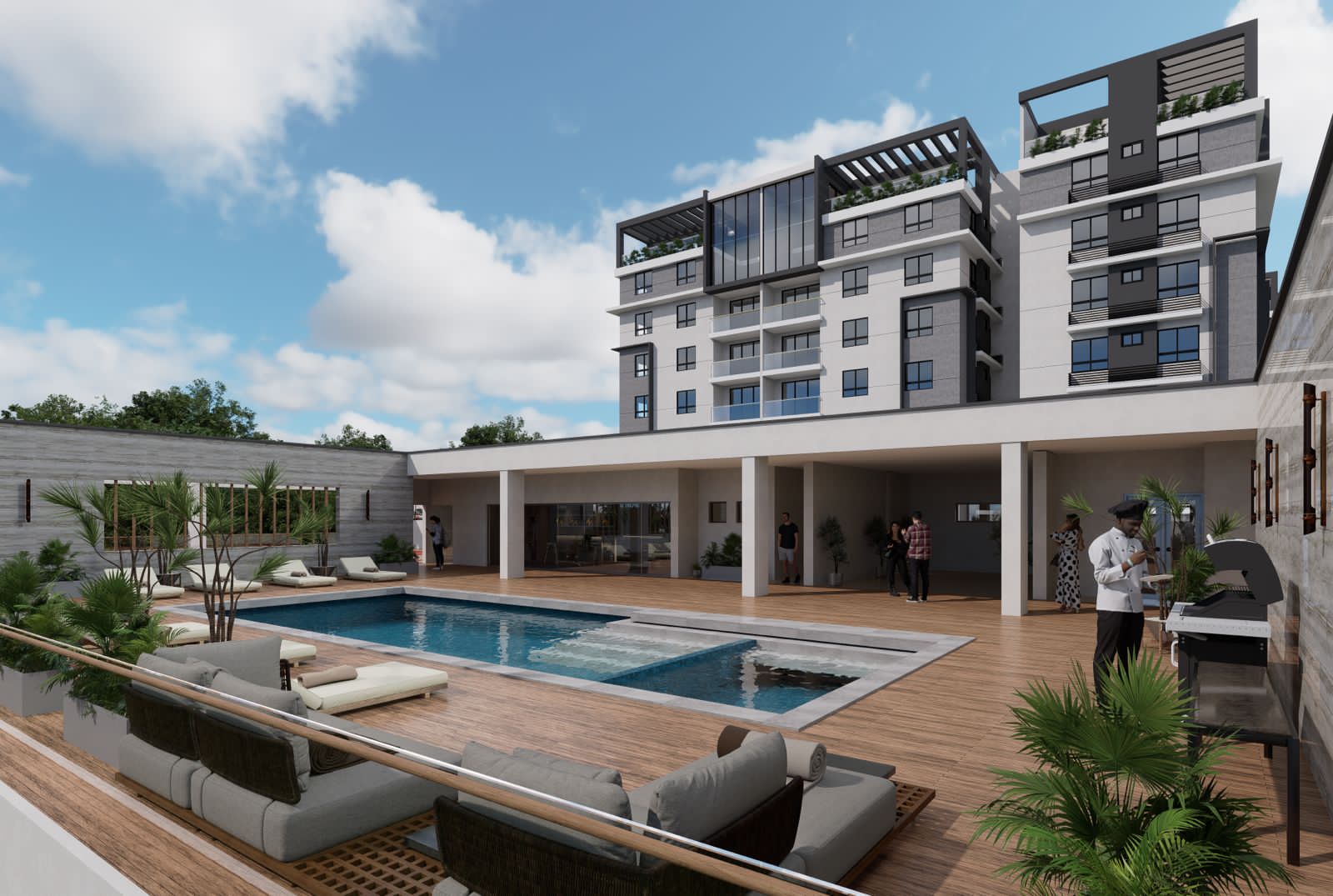Apartamentos en torre alameda Santo Domingo oeste Foto 7243527-5.jpg