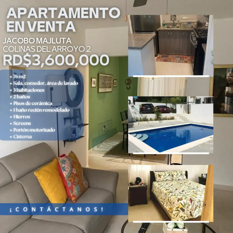 Apartamento en venta en la Jacobo Majluta colinas del arroyo 2  Foto 7243754-1.jpg