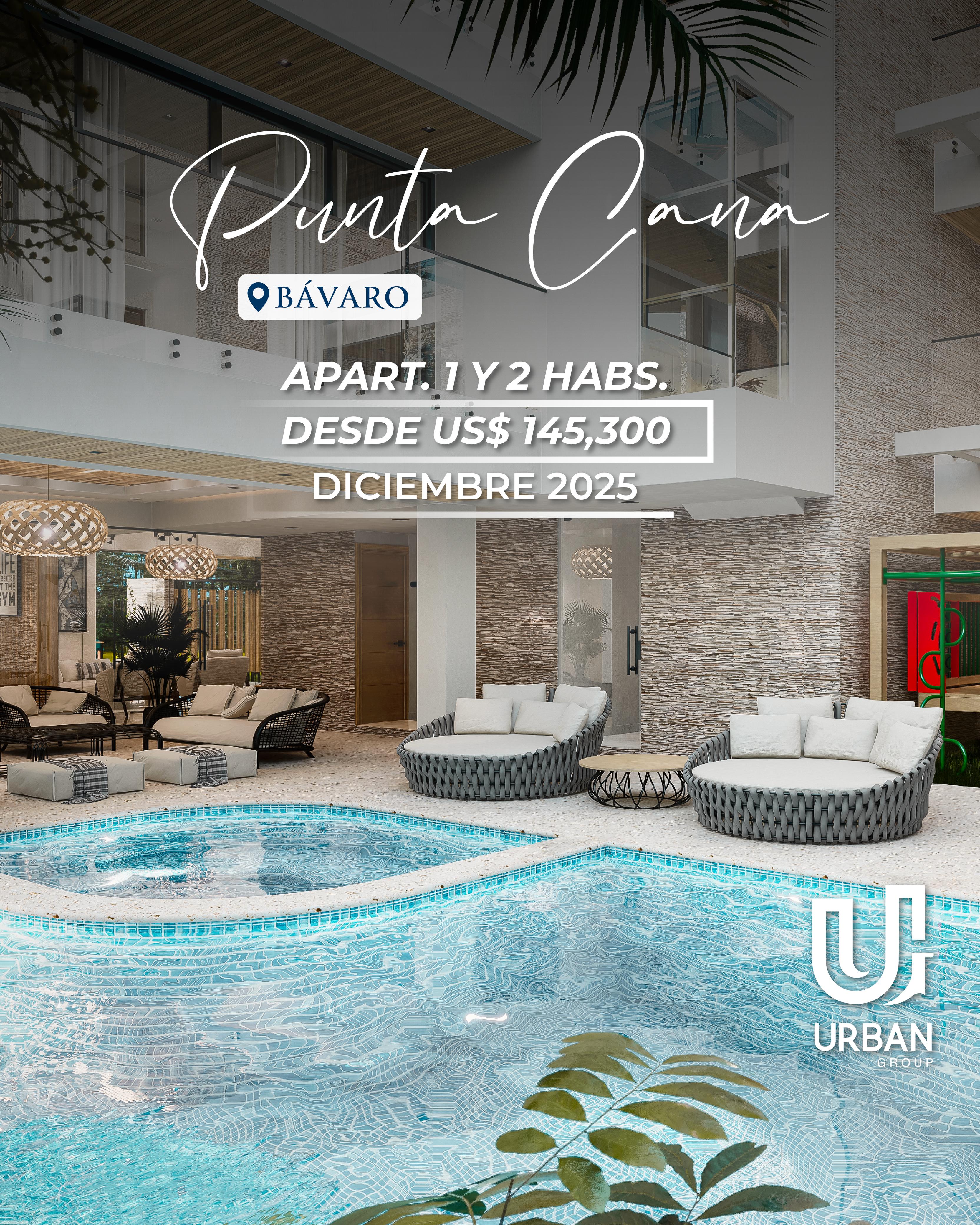 Apartamentos de 1  2 Habitaciones desde US145300 en Punta Cana Foto 7243963-2.jpg