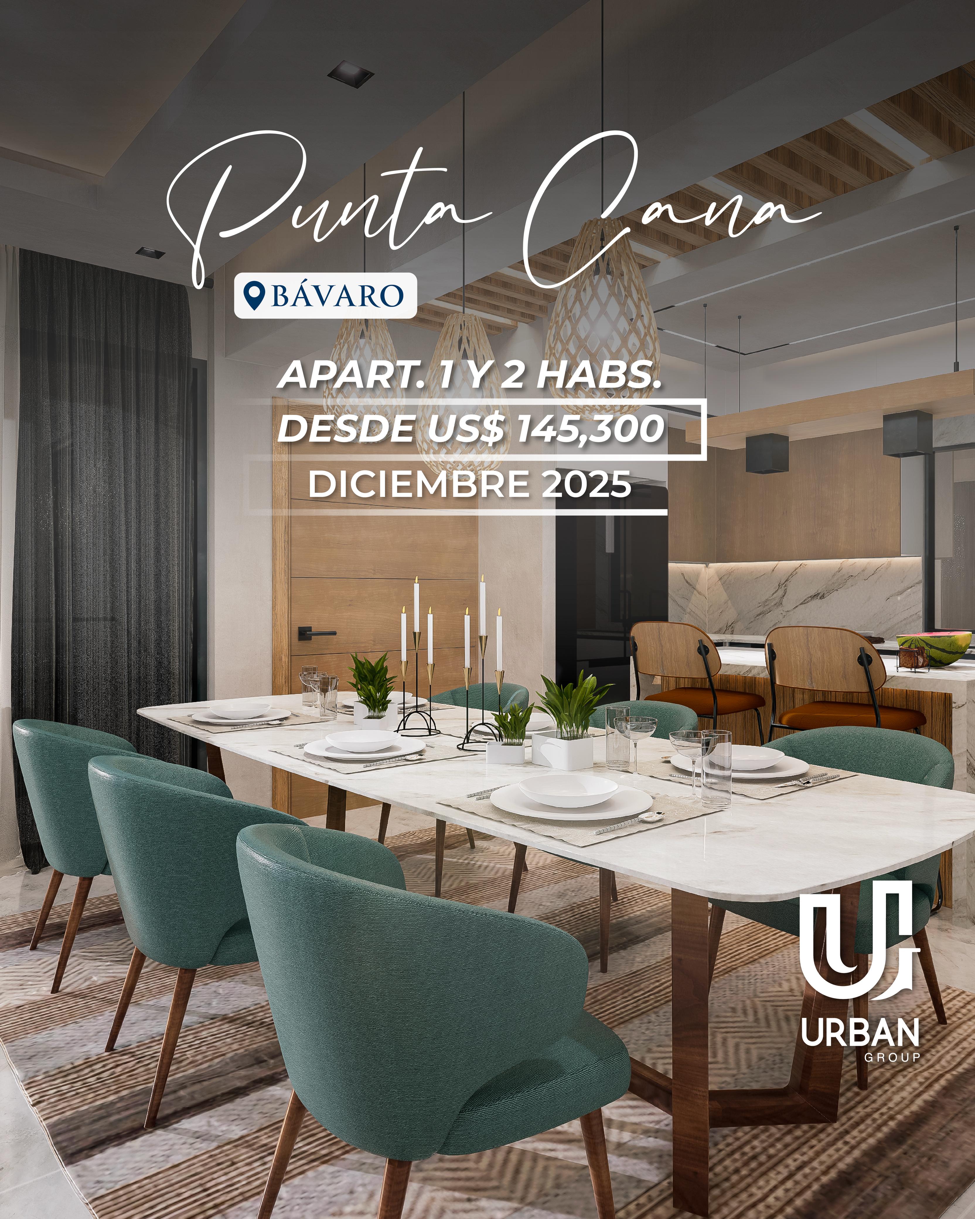 Apartamentos de 1  2 Habitaciones desde US145300 en Punta Cana Foto 7243963-3.jpg