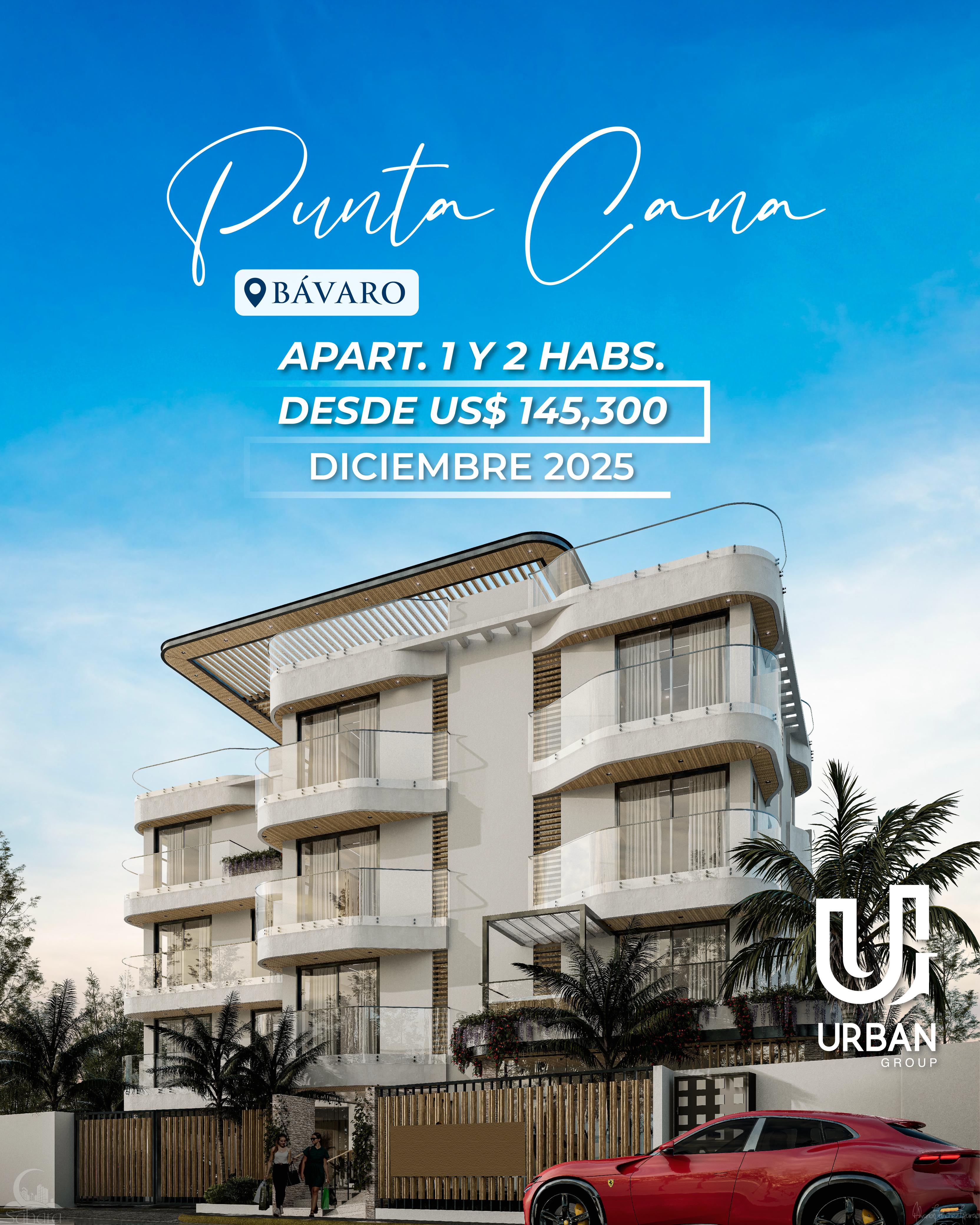 Apartamentos de 1  2 Habitaciones desde US145300 en Punta Cana Foto 7243963-4.jpg