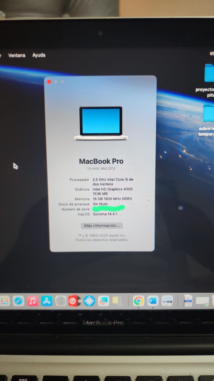 MACBOOK PRO 2012 13 PULGADAS  Foto 7243987-2.jpg