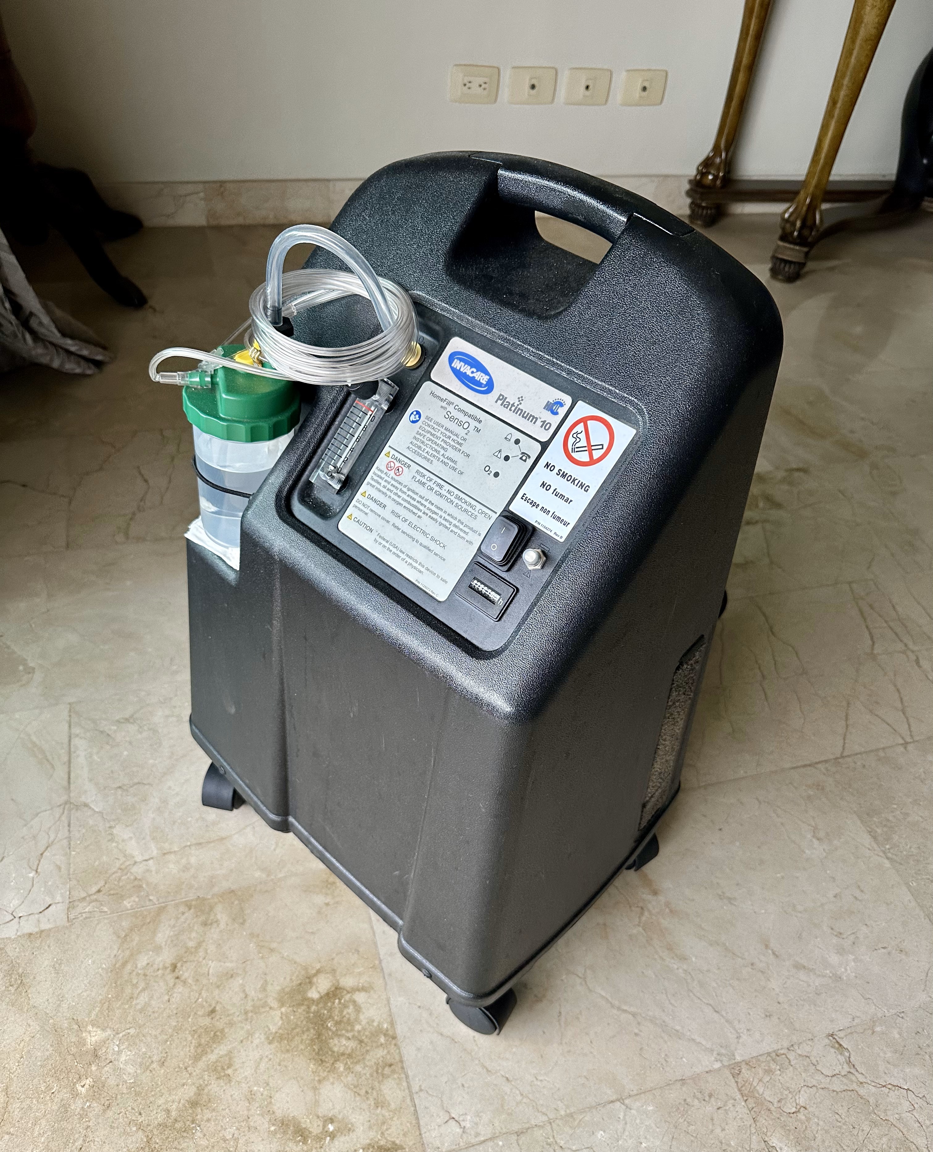 Concentrador de Oxigeno Invacare Platinum 10 LPM Foto 7244113-2.jpg