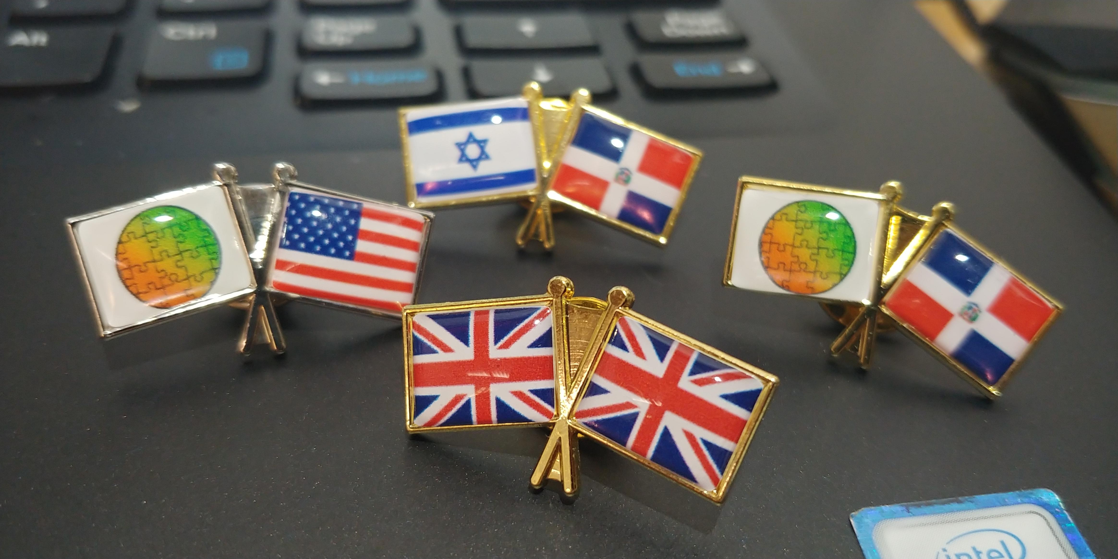 Pin doble bandera personalizado Foto 7244133-1.jpg