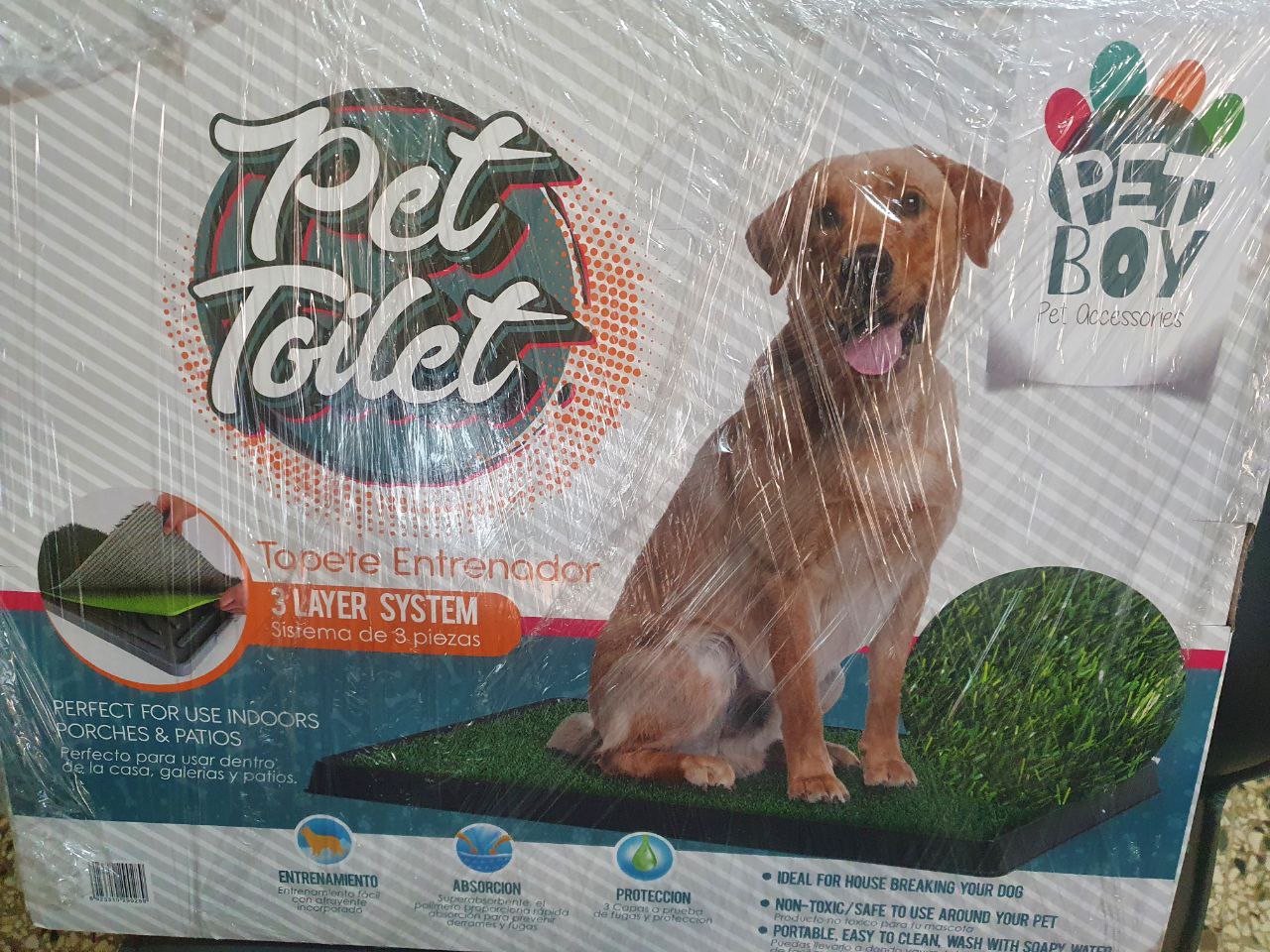 Almohadilla de césped para perros con bandeja sistema de orinal para p Foto 7244292-4.jpg