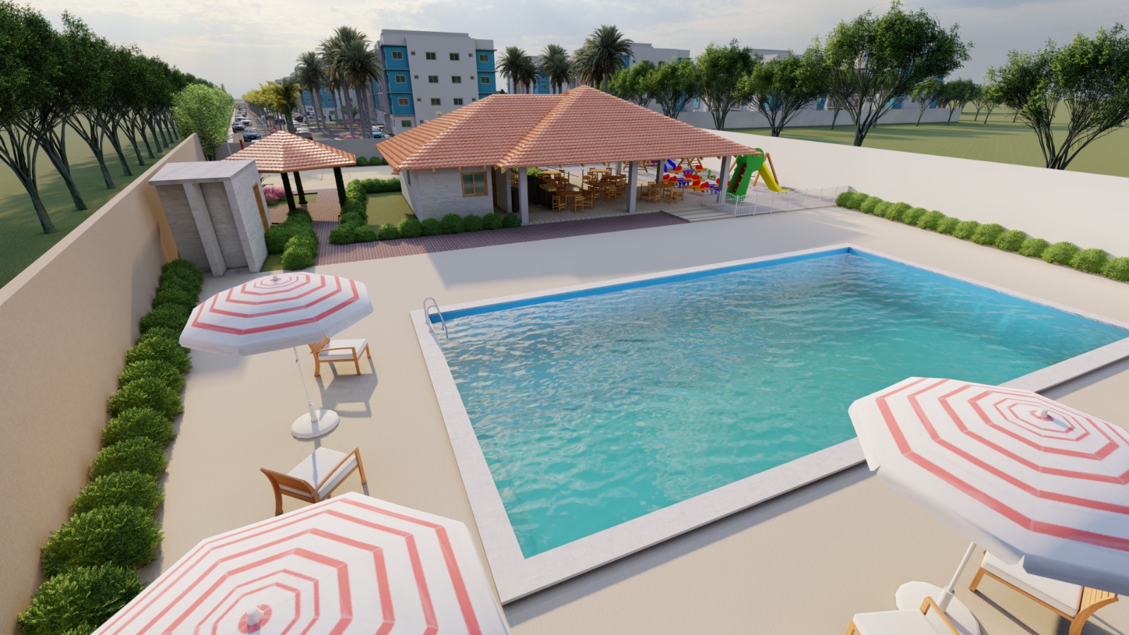 Apartamentos en Proyecto Cerrado con Piscina y 3 Hab en Santiago Foto 7244440-3.jpg