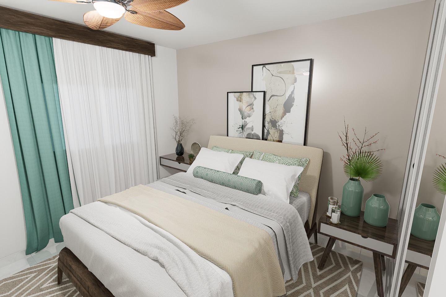 Apartamentos en Proyecto Cerrado con Piscina y 3 Hab en Santiago Foto 7244440-6.jpg