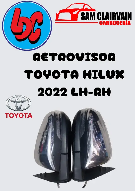 Retrovisor Toyota hilux 2022 eléctricos  Foto 7245057-1.jpg