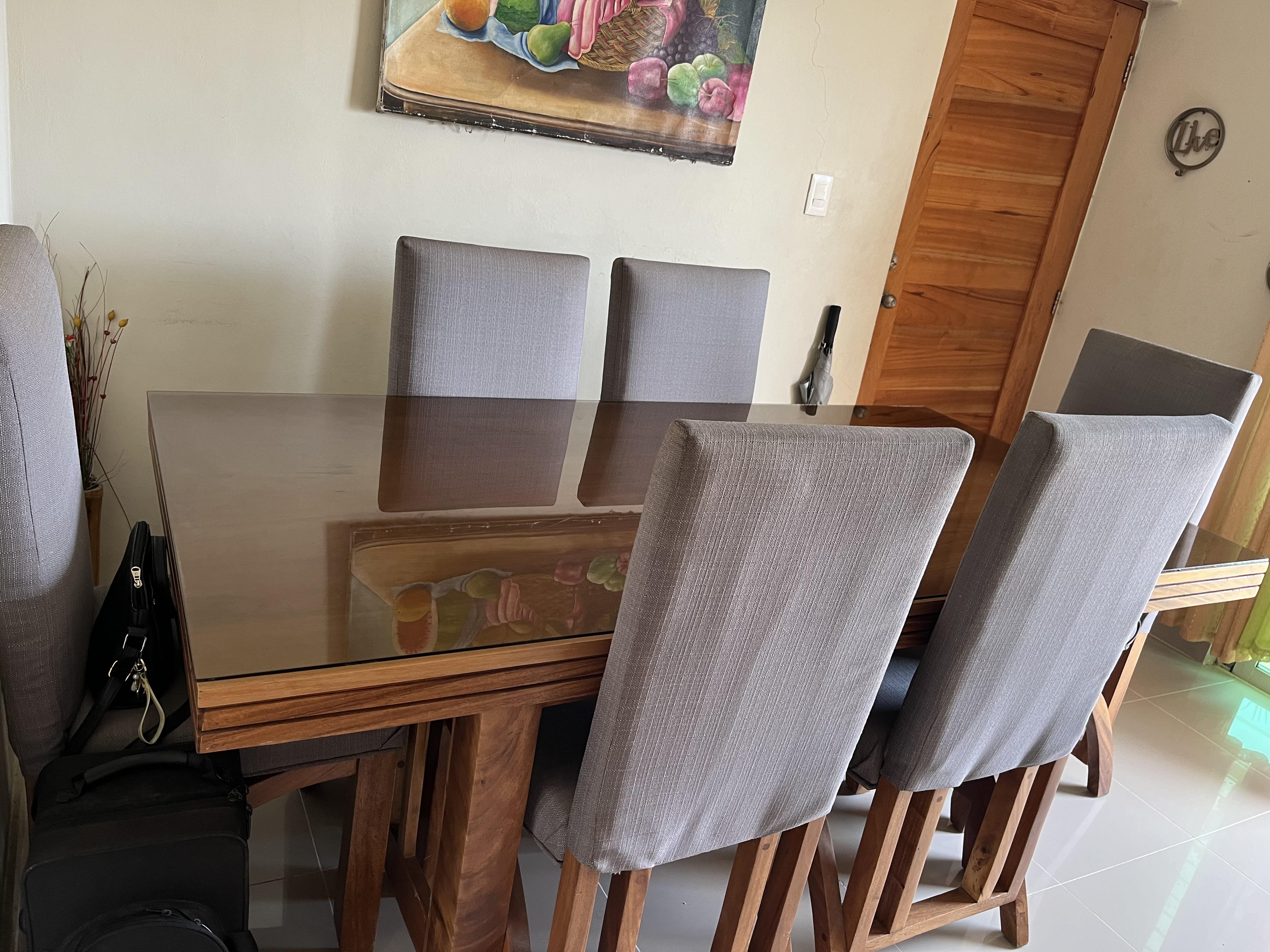 Comedor de 6 sillas en caoba  Foto 7245170-2.jpg