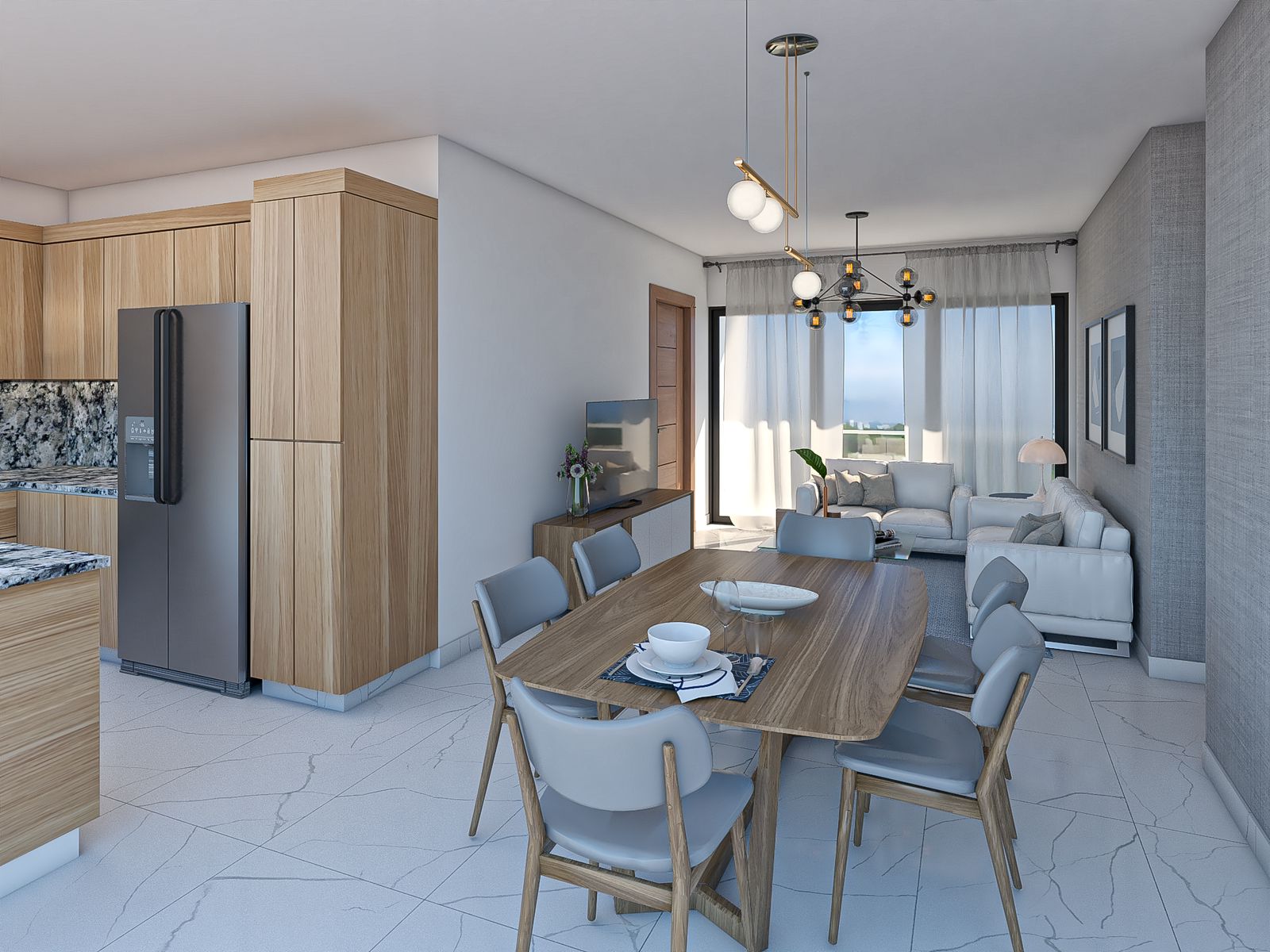 Residencial Torres del Valle La Barranquita - 3 hab desde US 120K Foto 7245278-10.jpg