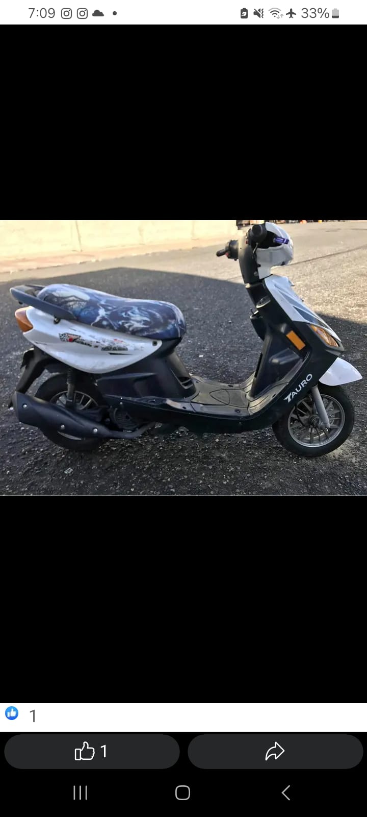  SE VENDE Pasola tauro año 2017en Buenas condiciones solo pequeño deta Foto 7245487-3.jpg