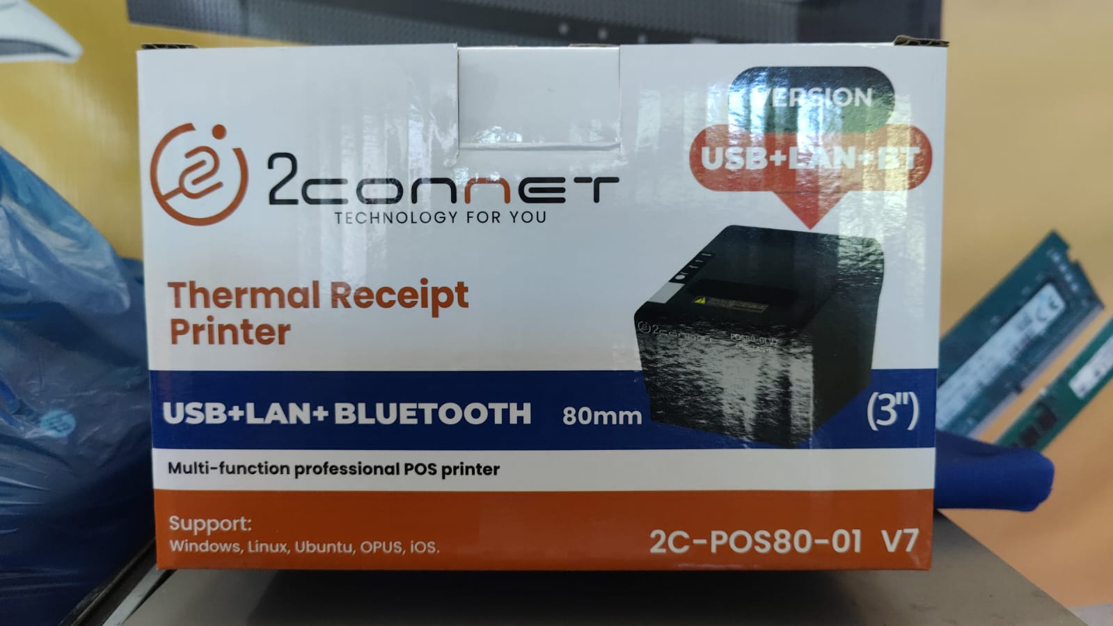 IMPRESORA PUNTO DE VENTA USB RED Y BLUETOOTH 2CONNECT Foto 7245611-4.jpg
