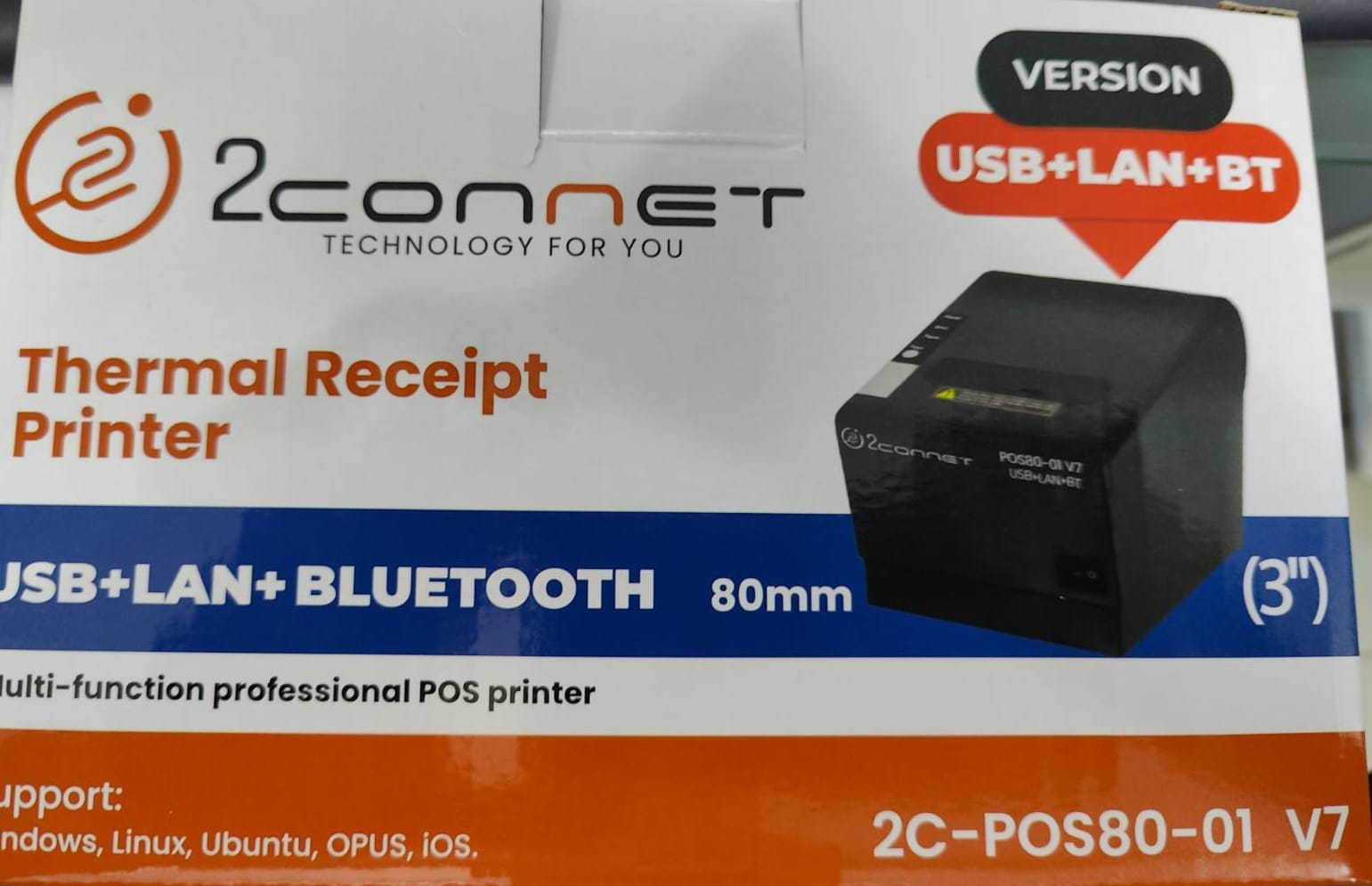 IMPRESORA PUNTO DE VENTA USB RED Y BLUETOOTH 2CONNECT Foto 7245611-5.jpg