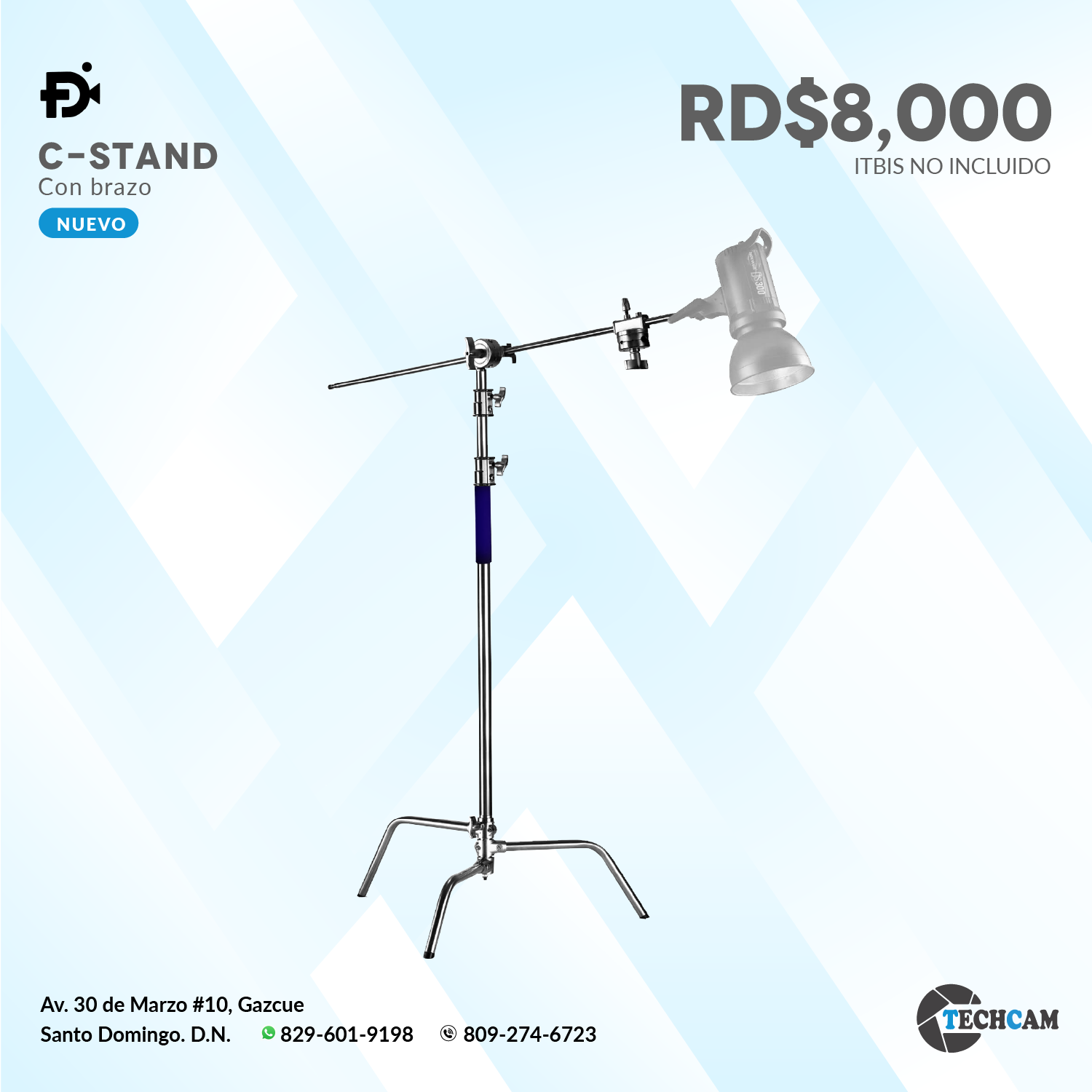 C-Stand con brazo Foto 7245729-3.jpg